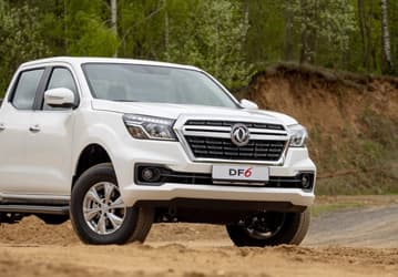 Очередная новинка на российском автомобильном рынке. Стартовали продажи рамного пикапа Dongfeng DF6, клона Nissan Navara