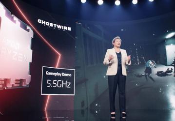 Ryzen 9 7950X сможет работать на частоте 5,5 ГГц для нескольких ядер без всякого разгона. AMD раскрыла подробности демонстрации на Computex