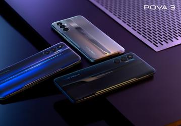 Огромный дешёвый смартфон с гигантским аккумулятором. Представлен Tecno Pova 3
