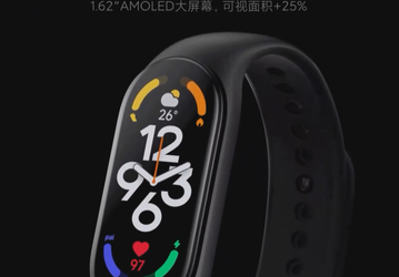 Xiaomi показала Mi Band 7 на новых изображениях. Много новых тем оформления и экран AMOLED с диагональю 1,62 дюйма во всей красе