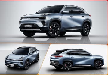 Электромобили Chery EQ5 появились в России. Опубликованы живые фото