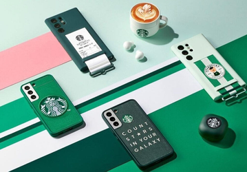 Двойной дефицит: чехол с чеком и футляр-кружка Samsung в стиле Starbucks