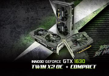 GeForce GTX 1630 представлена официально: GTX 1650 на минималках за 150 долларов