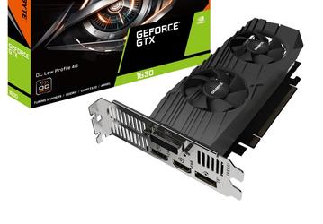 Очень слабая, но зато и очень компактная видеокарта. Gigabyte представила низкопрофильную GeForce GTX 1630 OC Low Profile 4G
