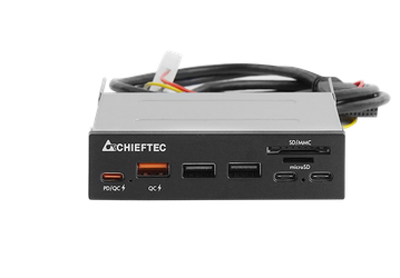 Chieftec представила новый картридер CRD-908H с поддержкой быстрой зарядки смартфонов
