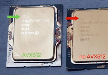 Знак на крышке процессора Intel позволит отличить модели с огромным скрытым потенциалом. Стало известно, как определить CPU с поддержкой AVX-512