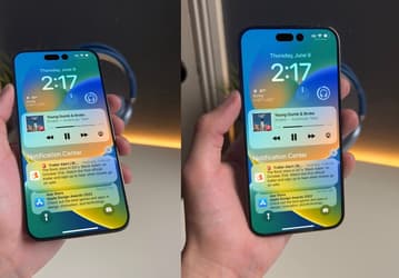 iPhone 14 Pro с двумя вырезами и предустановленной iOS 16 показали на живых фото