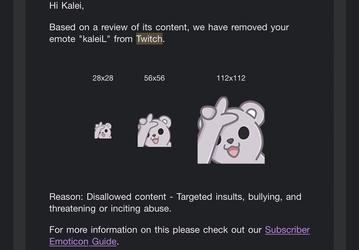 Twitch запретил эмодзи милого медвежонка, который показывает обидный жест