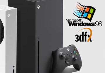 Windows 98 запустили на Xbox Series, чтобы поиграть в игры 20-летней давности
