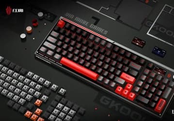 Nubia представила киберспортивные клавиатуру и мышь Red Magic
