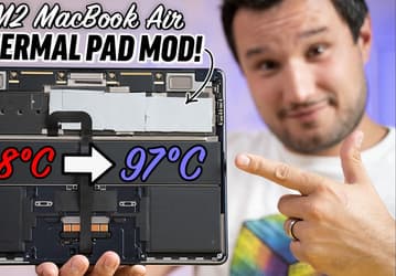 Новый MacBook Air на M2 сильно греется, но есть простой и дешёвый способ частично исправить проблему