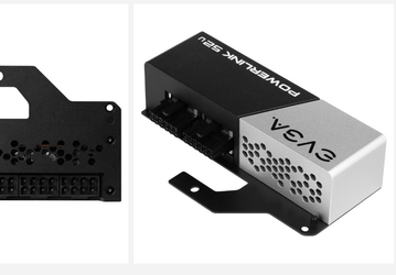 Маленькая коробочка для передачи 900 Вт мощности. EVGA представила переходник PowerLink 52U for 3090 Ti Kingpin для своей топовой видеокарты