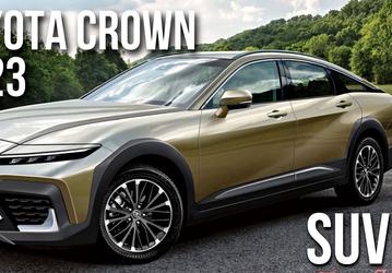Toyota Crown 2023 выходит 15 июля