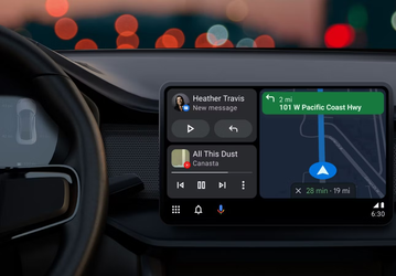 В Android Auto появился обновлённый медиаплеер