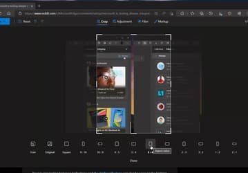 Microsoft Edge позволит редактировать изображения прямо в браузере и до их сохранения