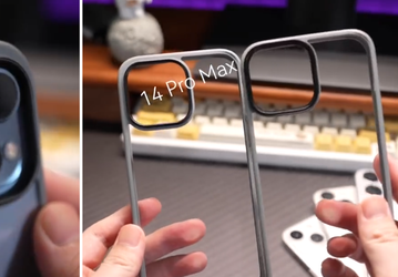 iPhone 13 Pro Max сравнили с макетами и чехлами для iPhone 14 Pro Max