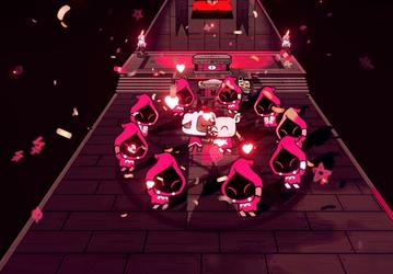Верующий геймер обвинил издателей инди-игры Cult of the Lamb в ереси. Те ответили, что выпустить игру их заставил тёмный лорд
