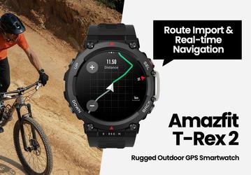 Спустя два месяца после выпуска: неубиваемые часы Amazfit T-Rex 2 получили обещанные функции