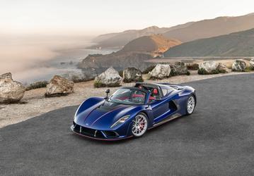 1842 л.с., 6,6 л и 483 км/ч. Представлен самый мощный в мире гиперкар Hennessey Venom F5 Roadster
