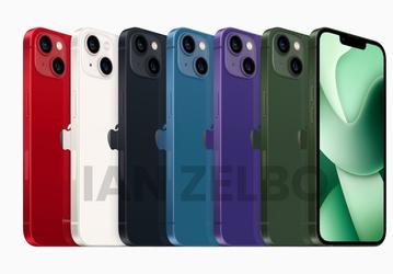 iPhone 14 будет очень сложно отличить от iPhone 13. Все 11 цветов iPhone 14 и iPhone 14 Pro показали на новых изображениях