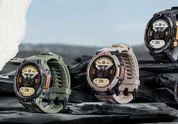 AMOLED, 150 спортивных режимов, GPS, датчики ЧСС и SpO2, водозащита 10 ATM и 24 дня автономной работы. Неубиваемые умные часы Amazfit T-Rex 2 прибыли в Россию