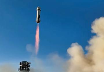 Blue Origin выполнила шестой суборбитальный полёт с космическими туристами
