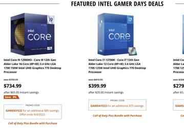 Топовый процессор Core i9-12900KS подешевел в США на 150 долларов в рамках «геймерских дней»