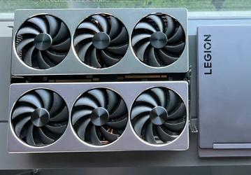 Видеокарты станут ещё длиннее. Lenovo показала адаптеры длиной около 360 мм, и это, предположительно, RTX 4090