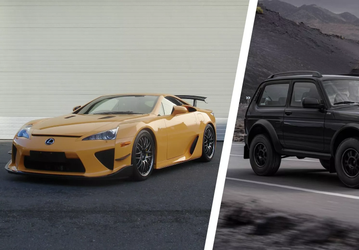 Что общего у Lada Niva и Lexus LFA? Они возглавили рейтинг самых популярных редких автомобилей в Великобритании