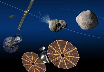 NASA успешно протестировало защиту Земли от опасных космических объектов. Американский зонд DART столкнулся с астероидом Диморф на скорости 24 тыс. км/ч