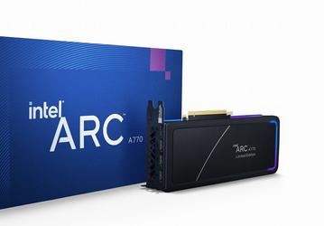 Intel, ну наконец-то. Компания полноценно представила свою флагманскую видеокарту Arc A770 и назвала её цену