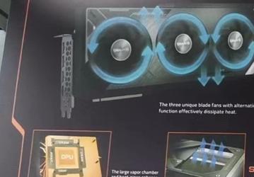GeForce RTX 4090 невероятных размеров позирует на изображении