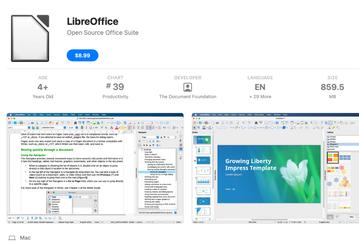 Капитализм в действии: бесплатный LibreOffice продают в Mac App Store за 9 долларов и без Java