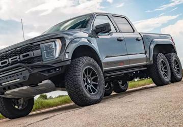 Велоцираптор мощностью 566 л.с. Представлен шестиколесный VelociRaptor 6x6 на базе народного американского пикапа Ford F-150