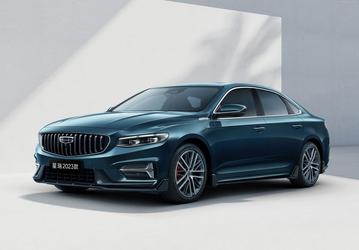 Первый Geely с Harmony OS и гигантским поворотным экраном: живые фото нового Geely Preface