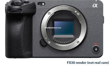 4K при 120 к/с и 26 Мп — за $2500. Камера Sony FX30 с датчиком APS-C выйдет 28 сентября
