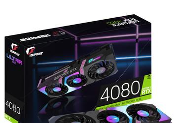 Появилось возможное изображение видеокарты Colorful GeForce RTX 4080 с заводским разгоном