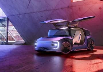Volkswagen показала концепт футуристичного беспилотного электромобиля для путешествий