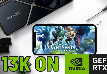 Энтузиаст запустил Genshin Impact на GeForce RTX 4090 с разрешением 13К. И в игру вполне можно играть
