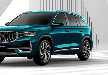 В Россию привезли флагманский кроссовер Geely. За Geely Monjaro в топовой комплектации просят 4,5 миллиона рублей