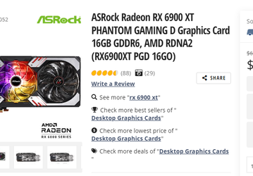 Radeon RX 6900 XT по невероятным ценам. Карта опустилась в цене до 670 долларов