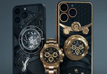 «Грандиозные усложнения»: в России выпустили iPhone 14 Pro со встроенными Rolex за 8 млн рублей