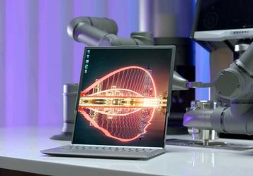 Lenovo показала концепт ноутбука со скручивающимся экраном