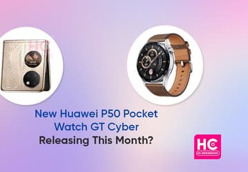 Новые киберчасы и доступный складной смартфон? Huawei готовит анонс P50 Pocket New и Watch GT Cyber