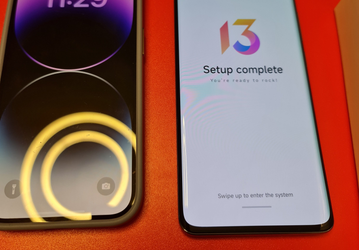 «Выглядит круто» — Xiaomi Civi 2 и iPhone 14 Pro впервые сравнили на одном фото