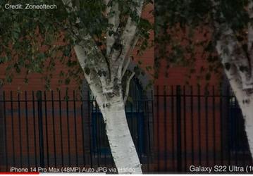 Разрешение — это не главное. iPhone 14 Pro победил Samsung Galaxy S22 Ultra в новом сравнении