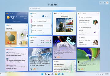 В Windows 11 появились виджеты сторонних разработчиков
