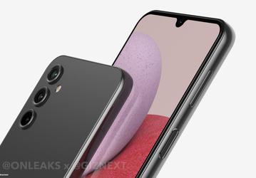 С камерой как у Galaxy S23 и большим экраном диагональю 6,8 дюйма. Опубликованы качественные рендеры бюджетного Samsung Galaxy A14