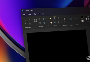 Переработанный Paint с тёмной темой уже можно получить на любой версии Windows 11, но Microsoft здесь ни при чём
