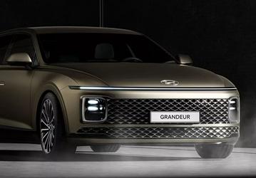 Двигатель V6 мощностью 300 л.с., полный привод и 8-ступенчатый автомат. Флагманский седан Hyundai Grandeur 2023 доступен в РФ и в топовой версии